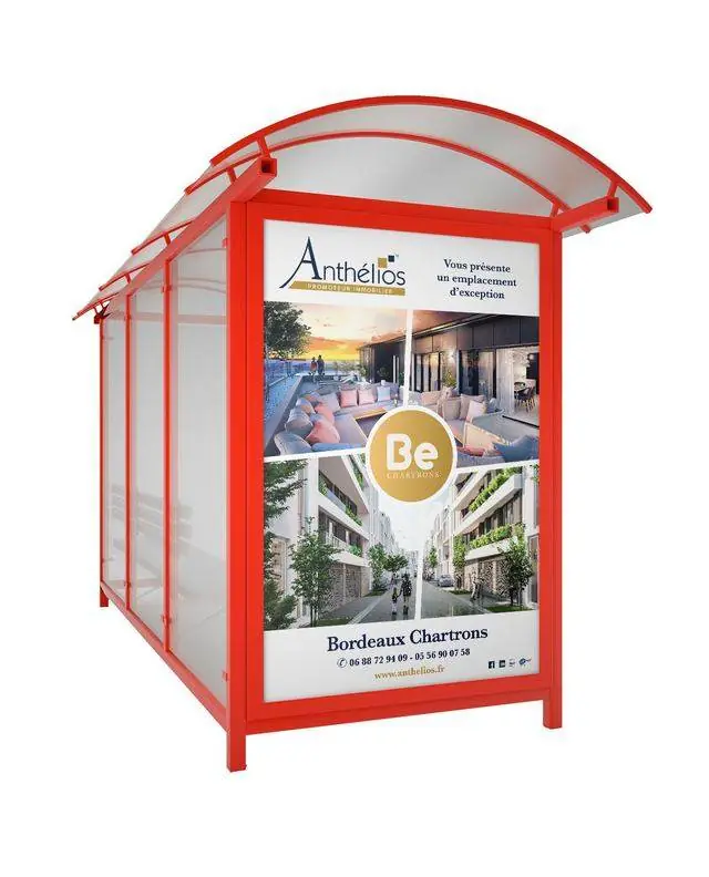 Affiche grand format — Be Chartrons — réalisation ASP Édition