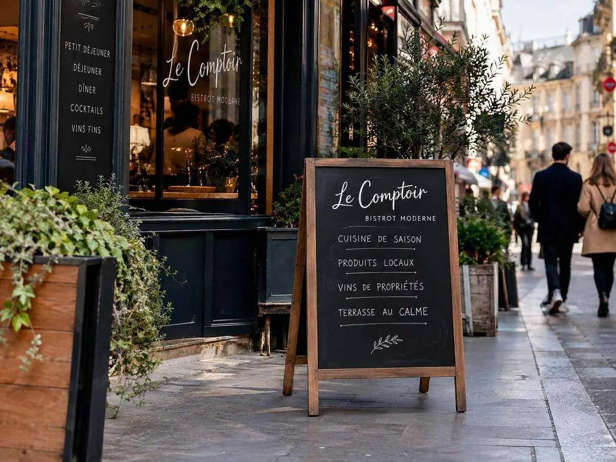 Chevalets et stop-trottoirs : captez le passant au bon moment